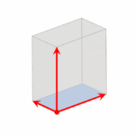 3D schematic showing maximum printable part dimensions in X, Y, and Z directions for ceramic 3D printing